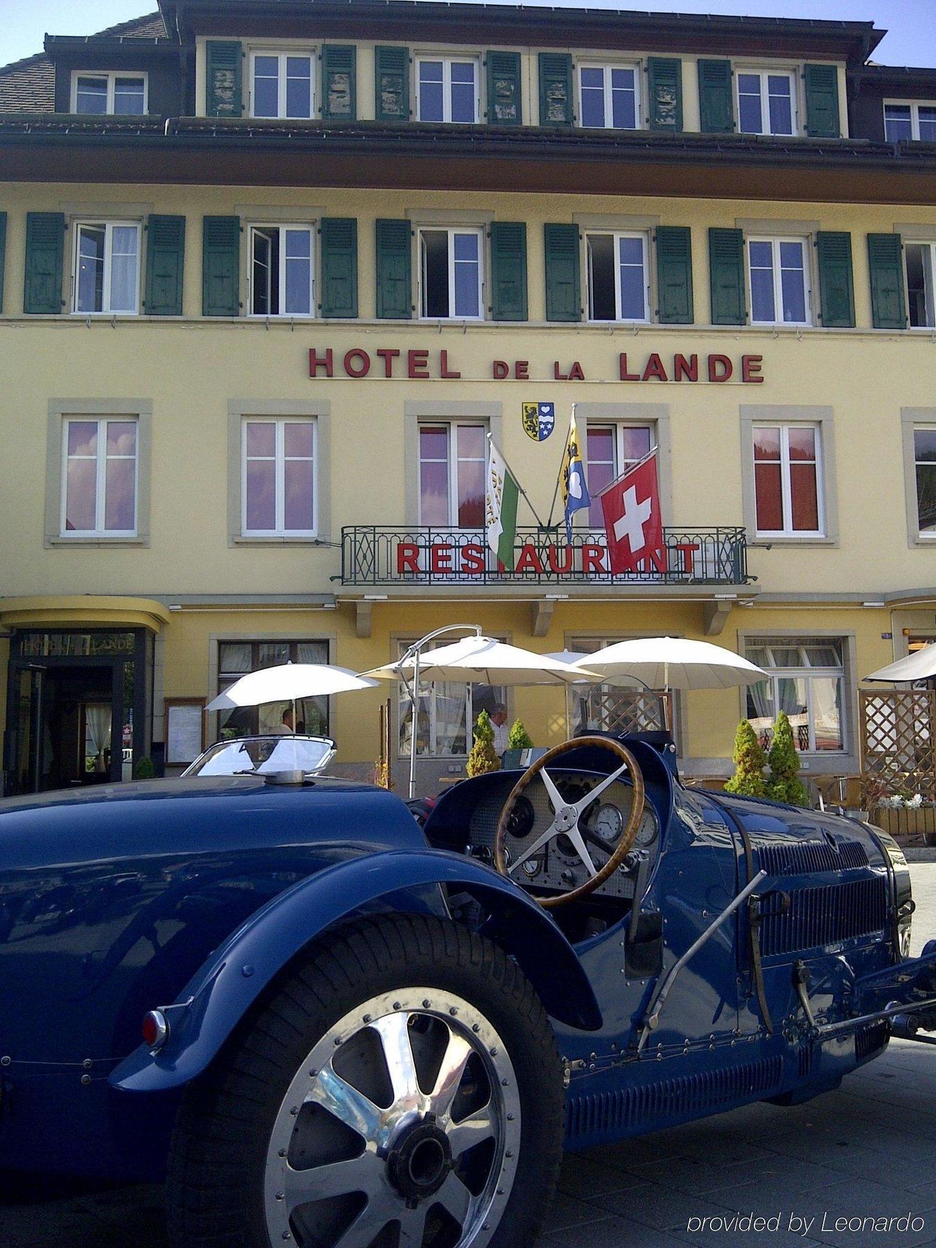 Hotel De La Lande Le Brassus Étterem fotó